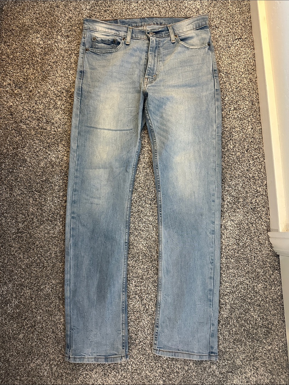 Levi’s Straight-leg light wash Jeans